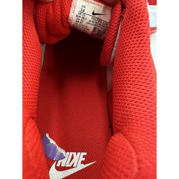 Size 14 Men’s Nike Baseball Cleats Alpha Huarache Elite 4 Low New FD2745-109 - Picture 5 of 5